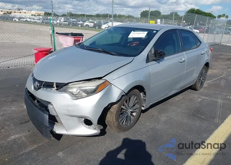 2016 Toyota Corolla Le Plus из США, поврежденный, VIN 2T1BURHE8GC703122